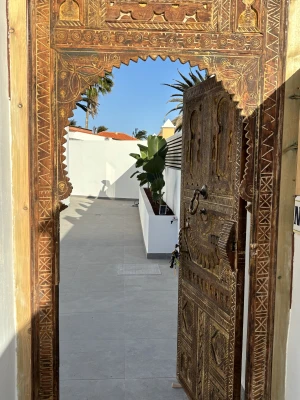 Beach Villa Corralejo Entrance